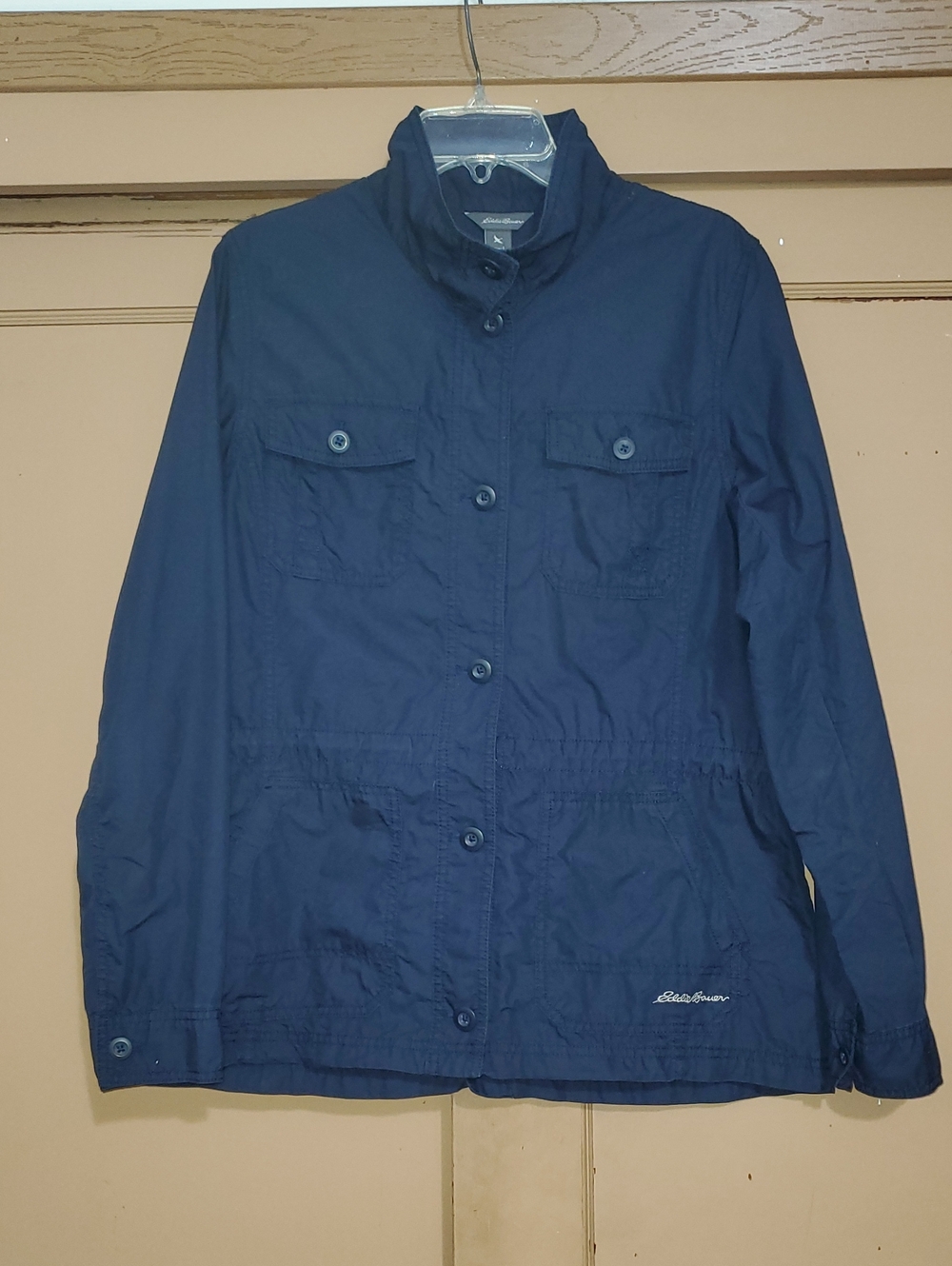 Eddie Bauer Dark Navy Utility Jacket - Women's
